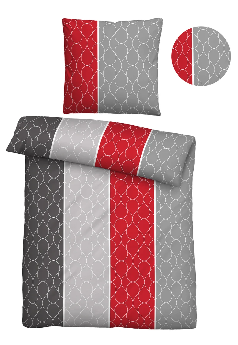 Castell Polycotton Renforce Bettwäsche – Sturmgrau (0460128)