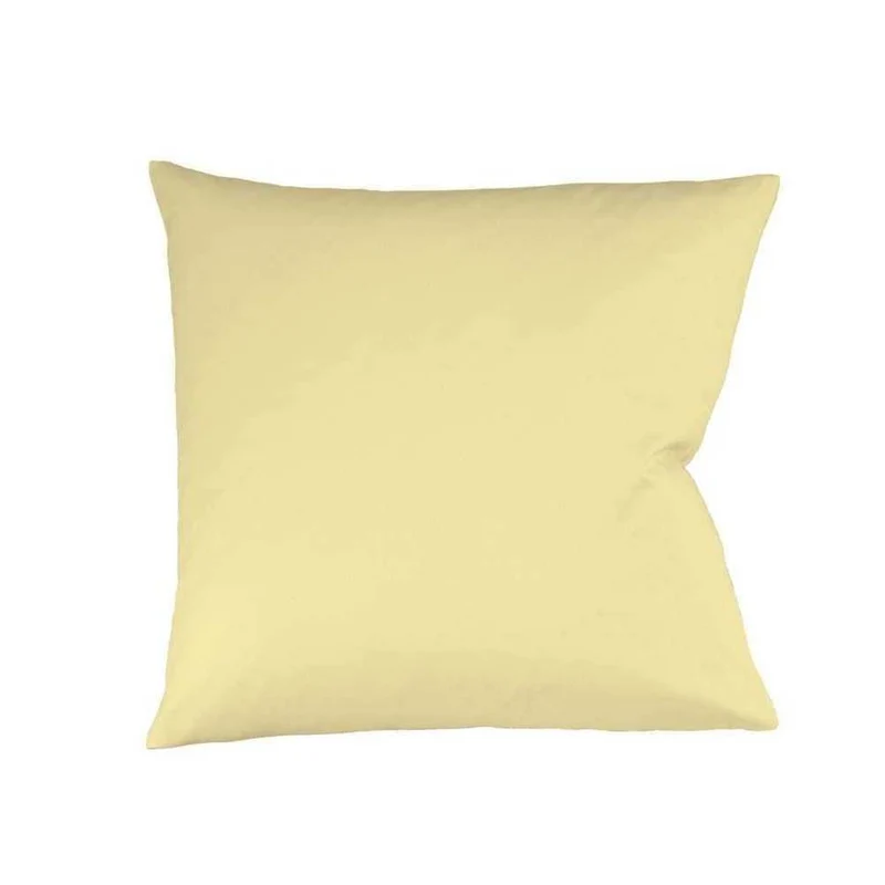 fleuresse Colours Mako-Satin Kissenbezug Uni – 100 % Baumwolle, seidig-glatt & hautfreundlich