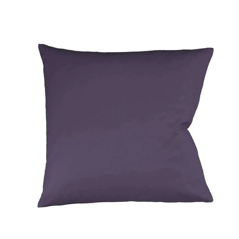 fleuresse Colours Mako-Satin Kissenbezug Uni – 100 % Baumwolle, seidig-glatt & hautfreundlich