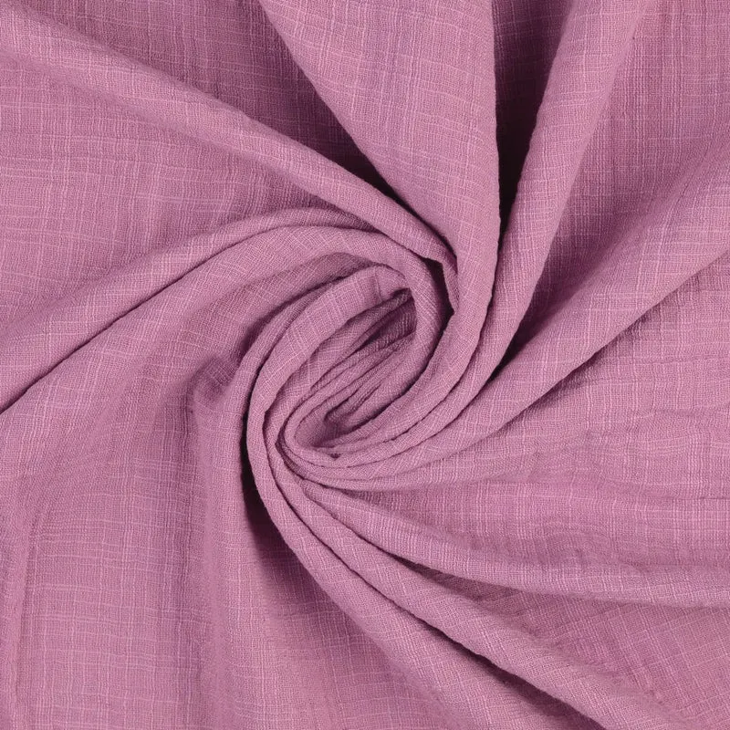 Musselin Leinenlook *Ab 25 cm