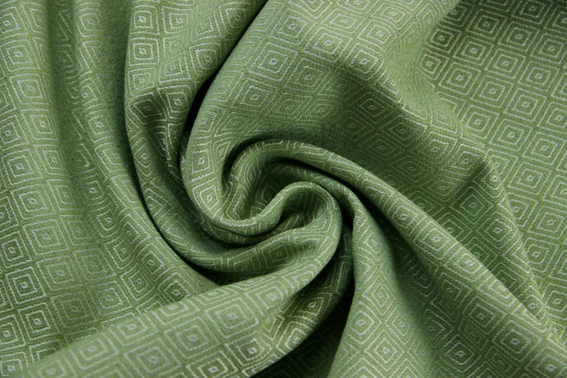 Ethno Jacquard apfelgrün *Ab 50 cm