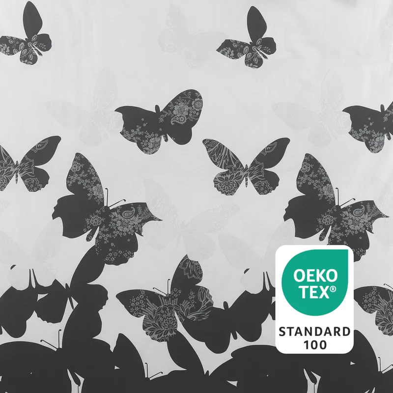 Renforcé-Bettwäsche Schmetterling