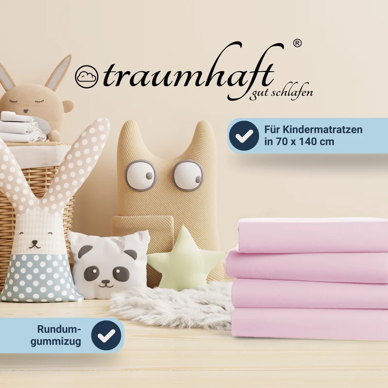 Traumhaft Kinder-Spannbetttuch