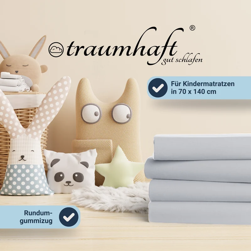 Traumhaft Kinder-Spannbetttuch
