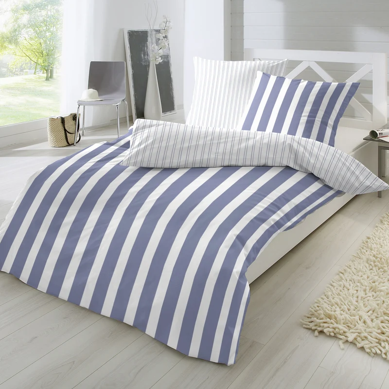 Traumhaft Perkal-Bettwäsche Stripes