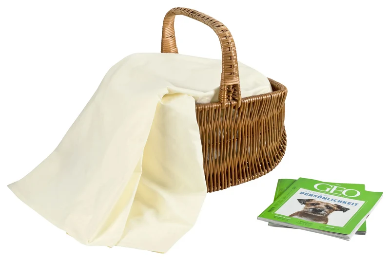 Premium Betttuch / Bettlaken Elsterberg 150x250 ohne Gummizug 100% Baumwolle 140g/m²