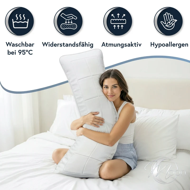 MOON Classic Seitenschläferkissen 100% Polyester