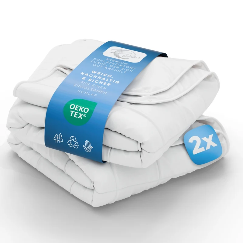 MOON Classic 4-Jahreszeiten-Bettdecke 100% Polyester