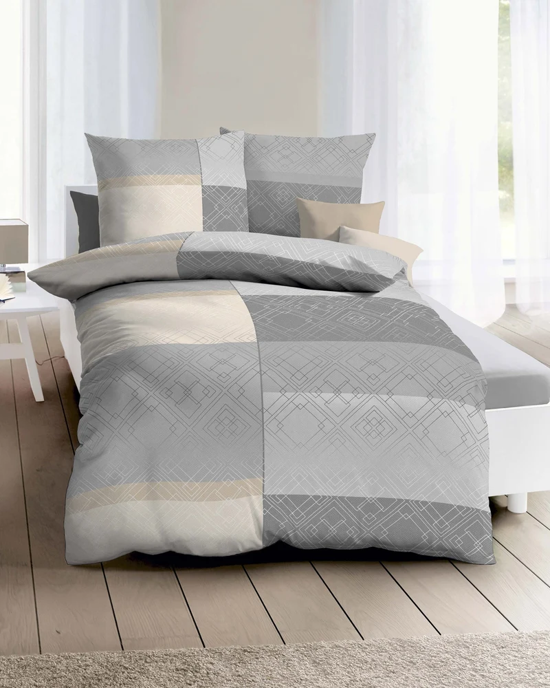 Kaeppel Mako Satin Bettwäsche 100% Baumwolle Gatsby