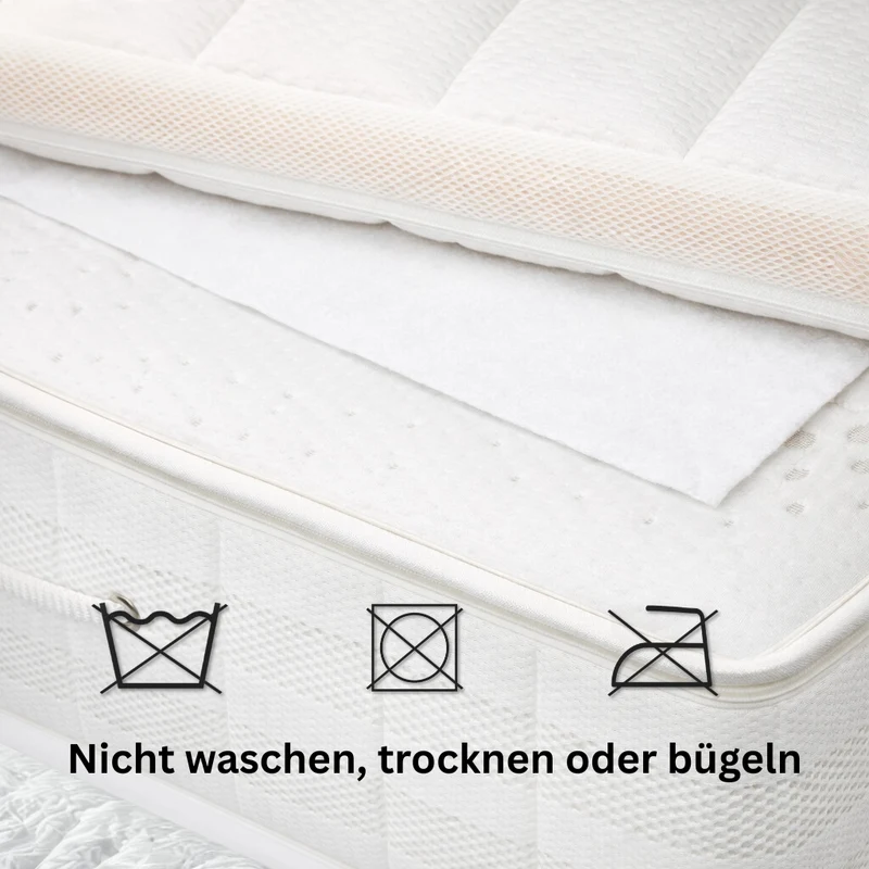 MOON-clean Molton Anti-Rutsch-Auflage ohne Einfassband - Anti-Rutsch - atmungsaktiv – Made in EU