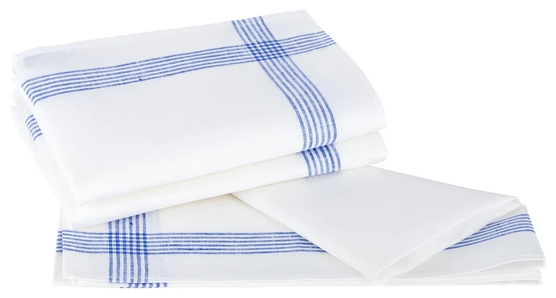 3er Pack Reinleinen Geschirrtücher Gläsertuch 100% Leinen 50x70 Rahmen 2-263 KRACHT