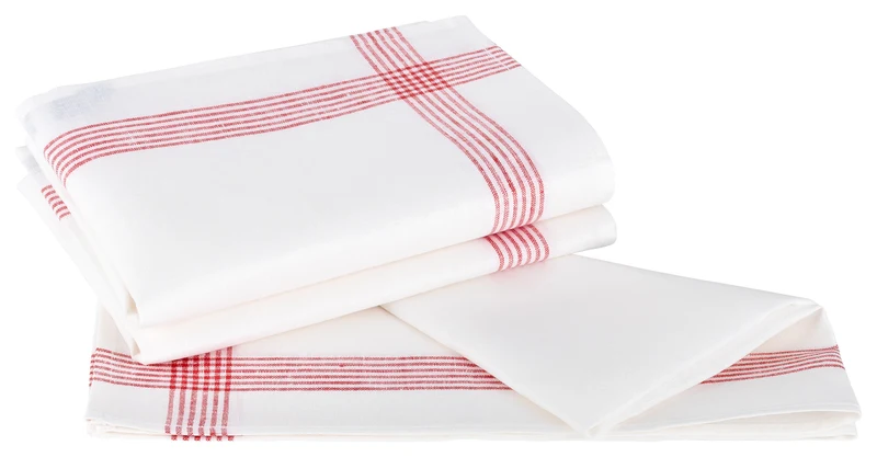 3er Pack Reinleinen Geschirrtücher Gläsertuch 100% Leinen 50x70 Rahmen 2-263 KRACHT