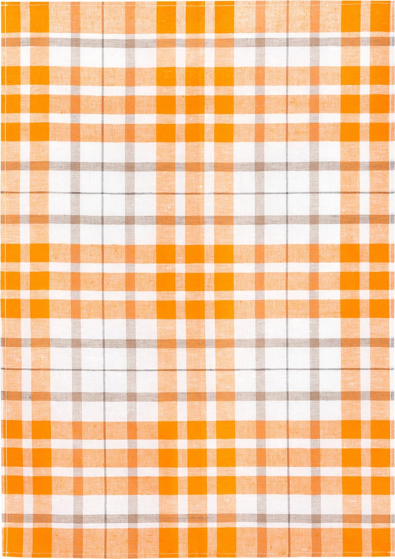 3er Pack Kracht Halbleinen Geschirrtuch 50x70 Blockkaro 2-900