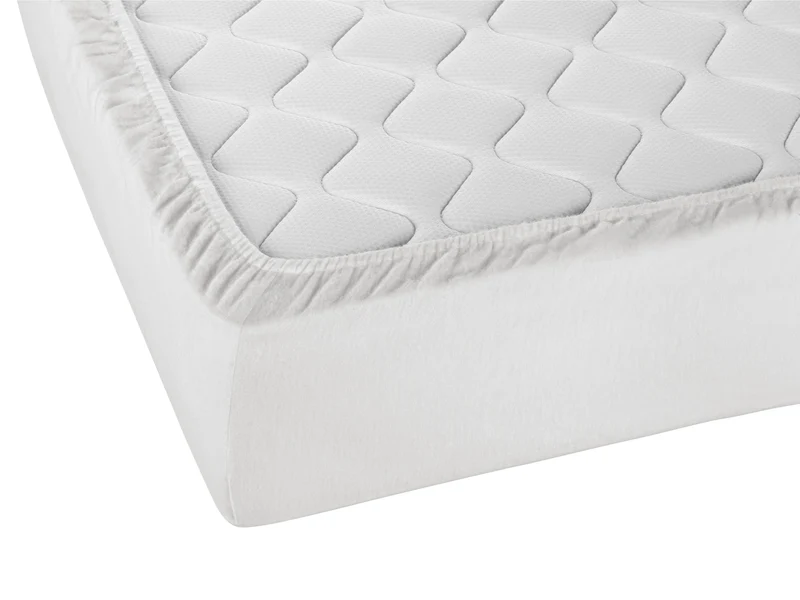 Sleep & Protect Stretchmolton Spannbetttuch – Weiss (0808421)