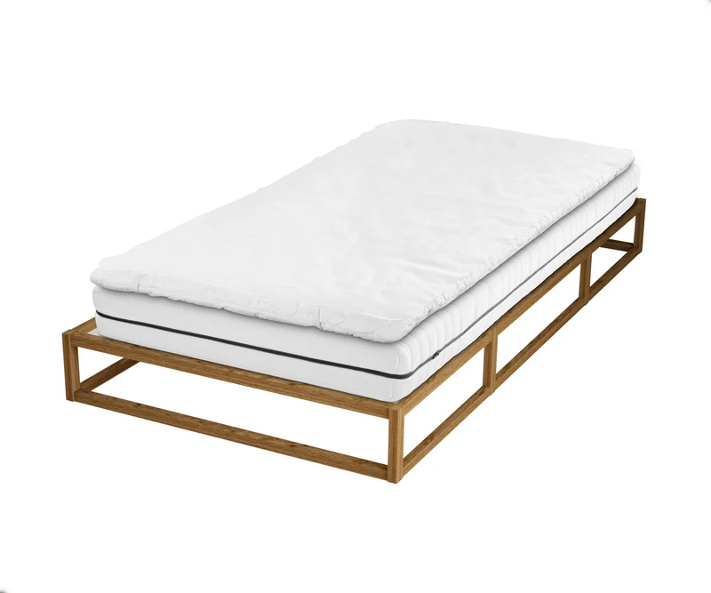 Sleep & Protect wasserundurchlässige Molton-Matratzenauflage für Topper – Weiss (0808316)