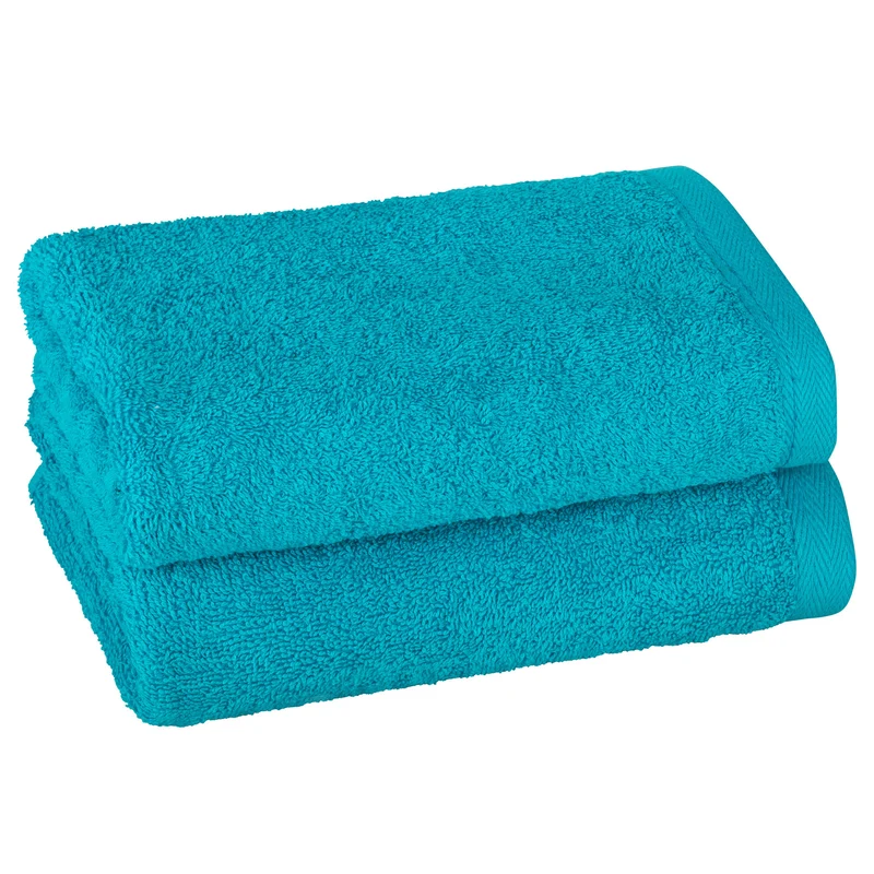 2er Set Duschtuch 70x140 cm 100% Baumwolle ca. 480g/m² P.K.-Collection