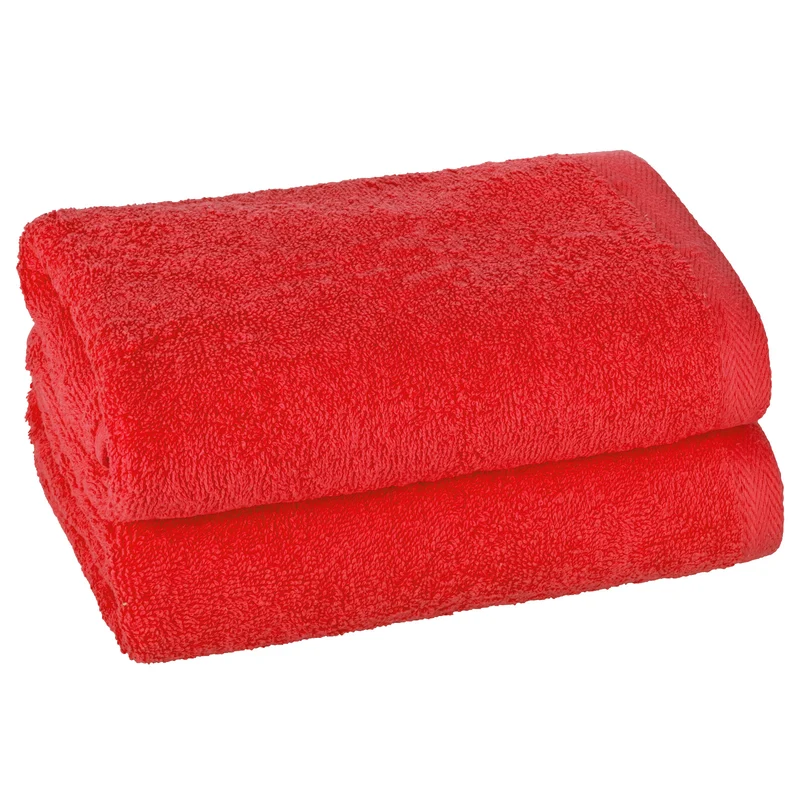 2er Set Duschtuch 70x140 cm 100% Baumwolle ca. 480g/m² P.K.-Collection