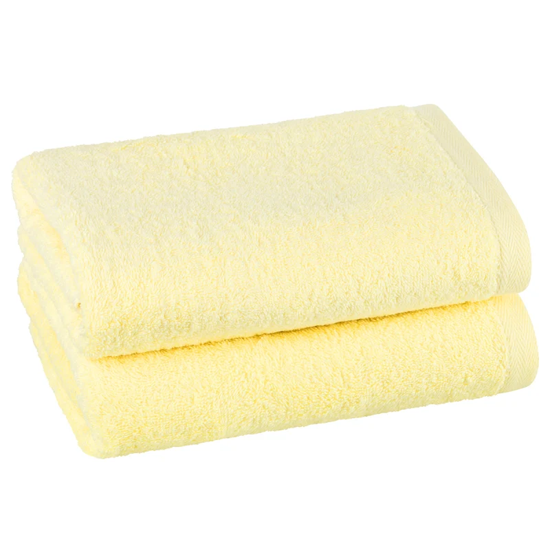 2er Set Duschtuch 70x140 cm 100% Baumwolle ca. 480g/m² P.K.-Collection