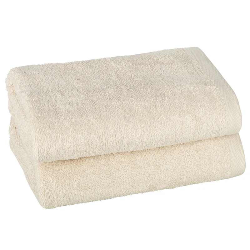 2er Set Duschtuch 70x140 cm 100% Baumwolle ca. 480g/m² P.K.-Collection