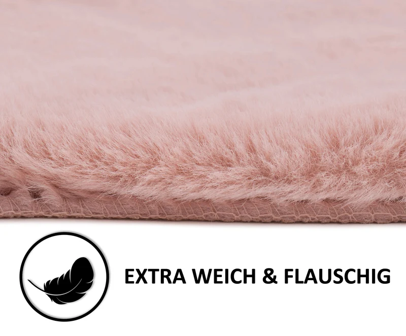 Gözze Wohnteppich Fellimitat Vorleger 60x90 70x130 80x120 Polyester