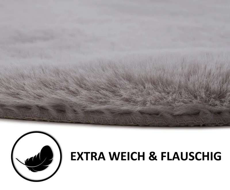 Gözze Wohnteppich Fellimitat Vorleger 60x90 70x130 80x120 Polyester