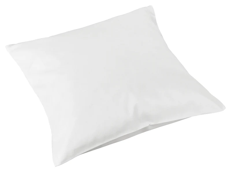 Premium Mako Satin Bettwäsche Kissenbezüge uni MOON 100% Baumwolle weiß - individuell zusammenstellbar