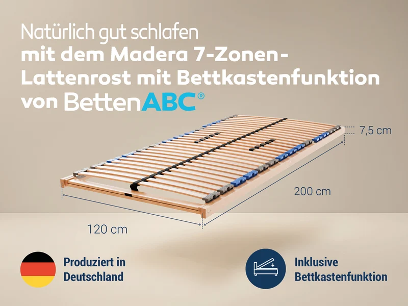 Betten-ABC Madera Selbstmontage Lattenrost