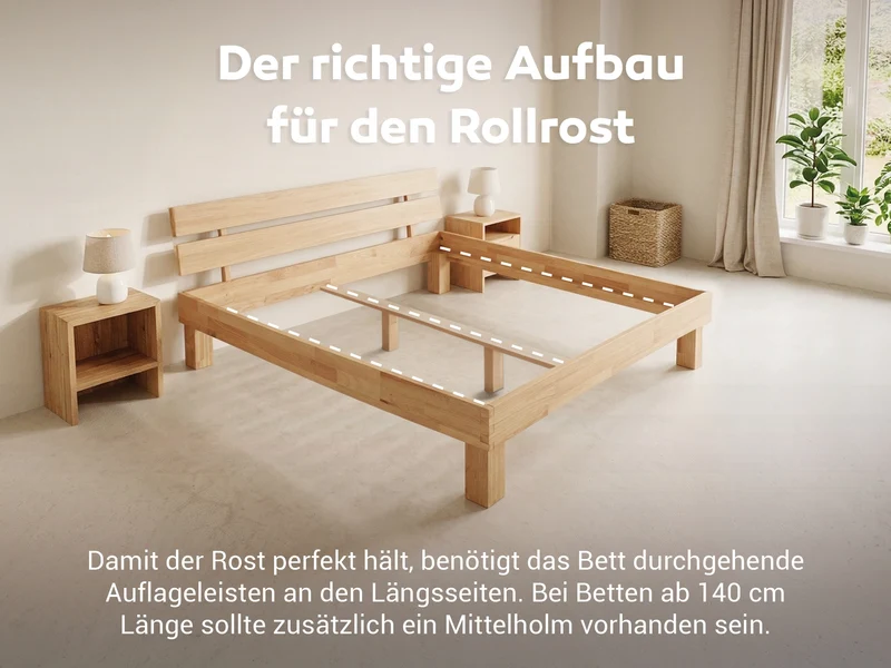 Betten-ABC Madera XXL Rollrost