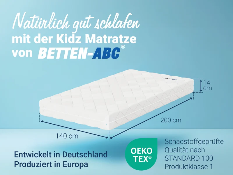 Betten-ABC Kidz Kinder- und Jugendmatratze