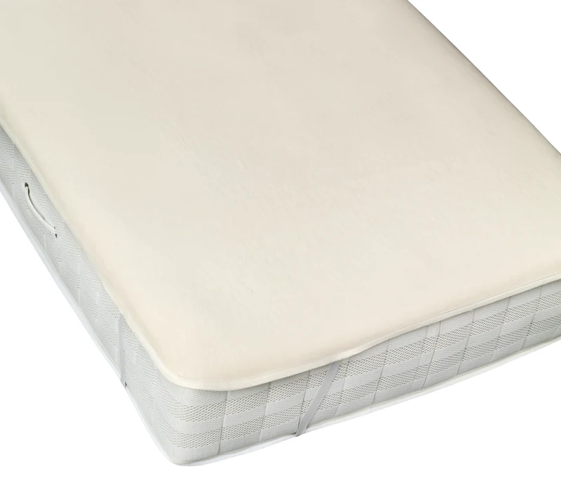 Matratzen-Auflage Zwirn-Calmuc 120x220 Dormisette Q59 saugfähig kochfest Baumwolle