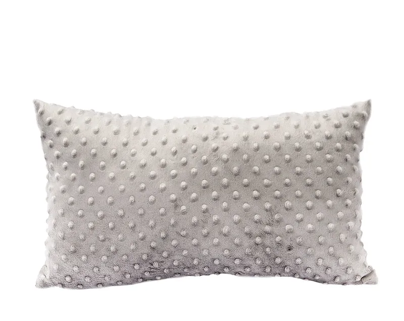 Dekokissen Kuschelkissen gefüllt SPOT Noppen Optik silber Sun Garden