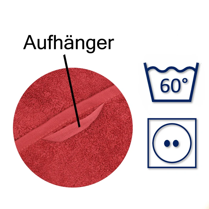 Floringo Handtuch 50x100 Baumwolle 630g/m² Serie Luxury-Line