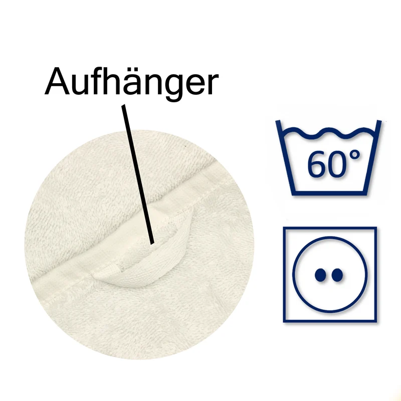 Floringo Handtuch 50x100 Baumwolle 630g/m² Serie Luxury-Line