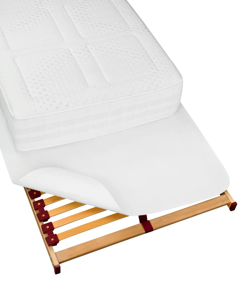 Matratzenunterlage Nadelfilzschoner + Noppen 390g/m² Made in Germany Moon Clean
