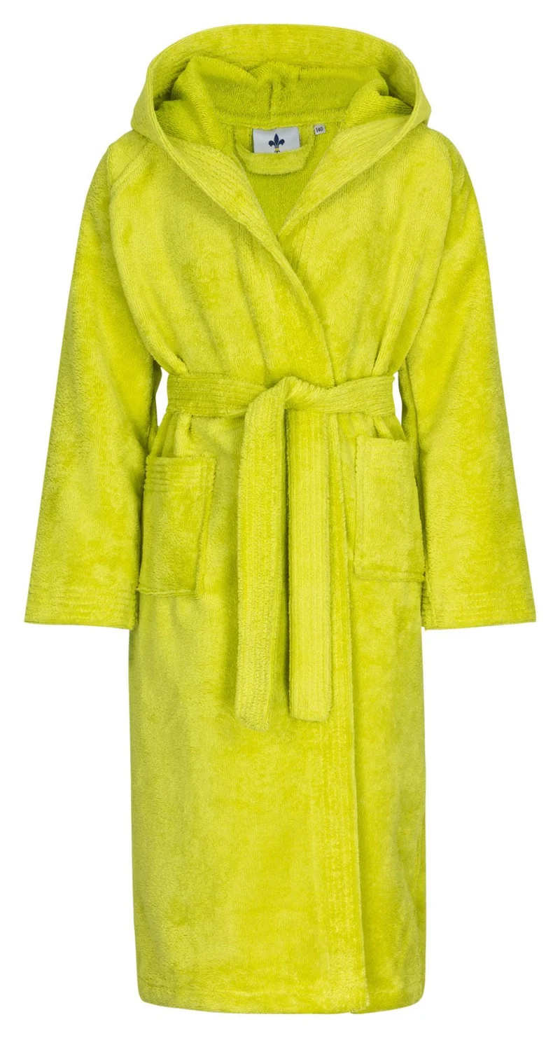 Bademantel Kinder Kapuze 40% Baumwolle 60% Polyester 320g/m² Floringo Twin-Star