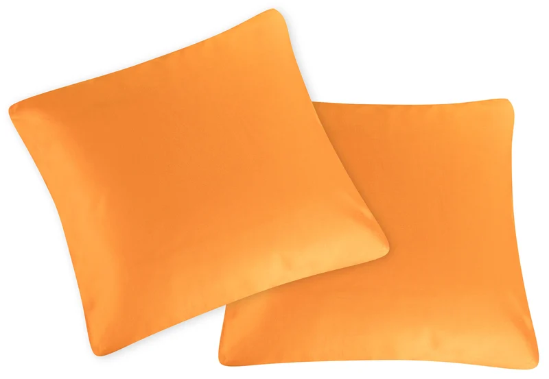 2er Pack Microfaser Kissenbezug Kissenhülle Dekokissen Opti-Dream