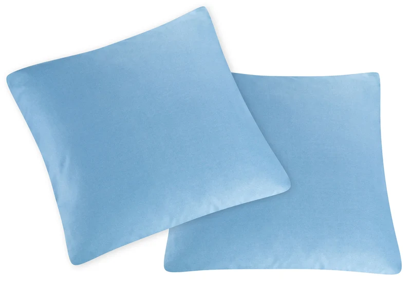 2er Pack Microfaser Kissenbezug Kissenhülle Dekokissen Opti-Dream