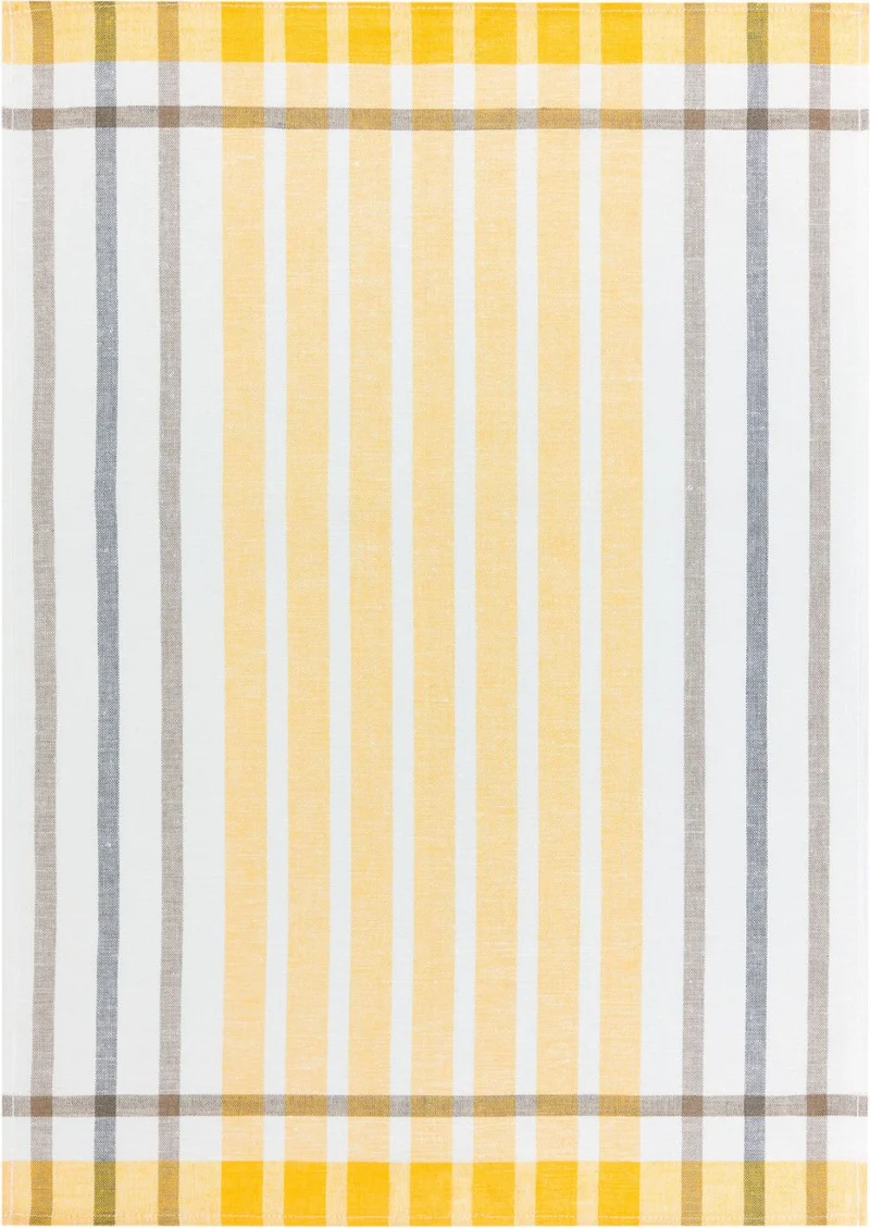 3er Pack Kracht Halbleinen Geschirrtuch 50x70 Blockstreifen 2-910
