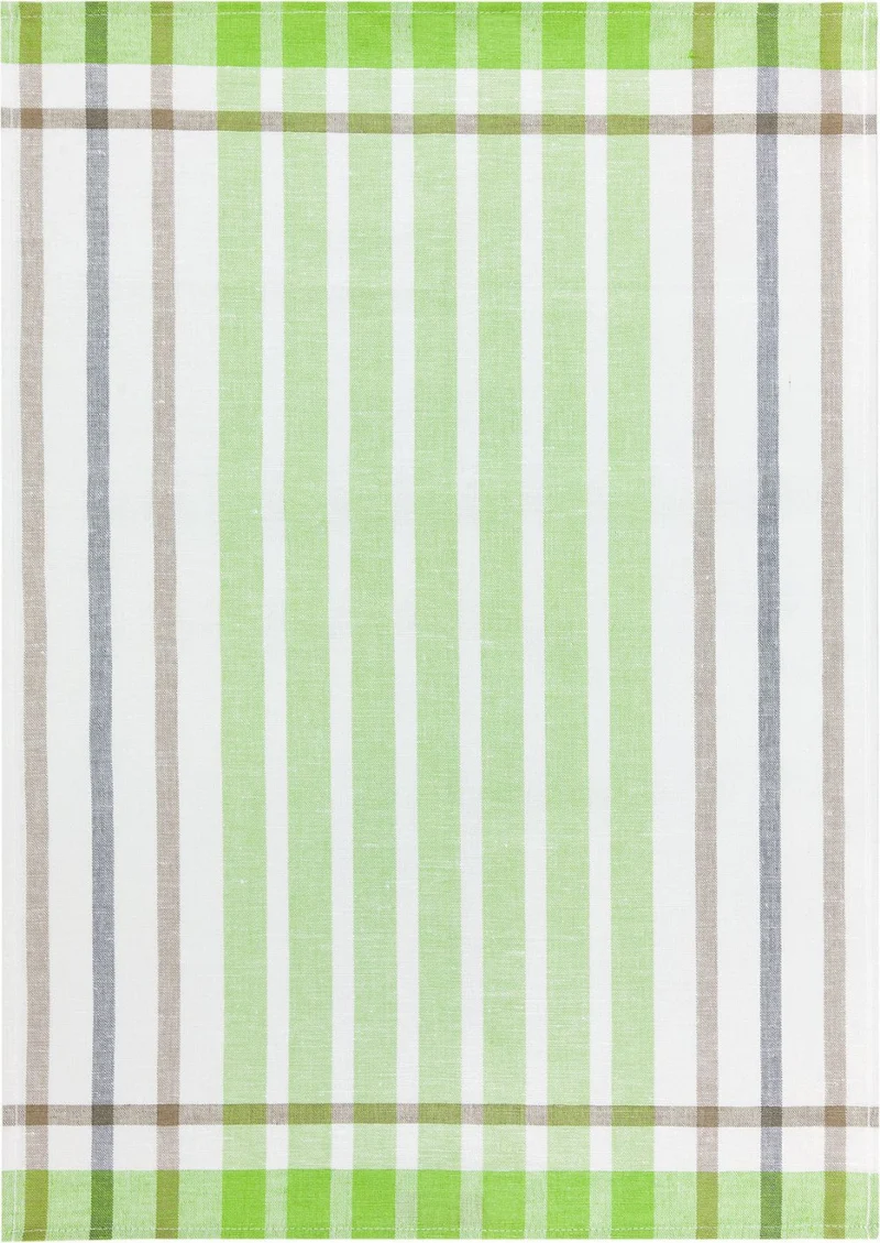 3er Pack Kracht Halbleinen Geschirrtuch 50x70 Blockstreifen 2-910