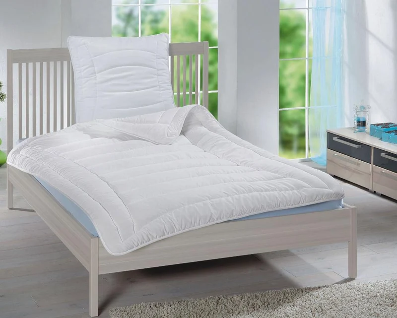 Bettdecken Serie Opti-Dream 95° Ganzjahresdecke / 4 Jahreszeiten Decke / Kissen