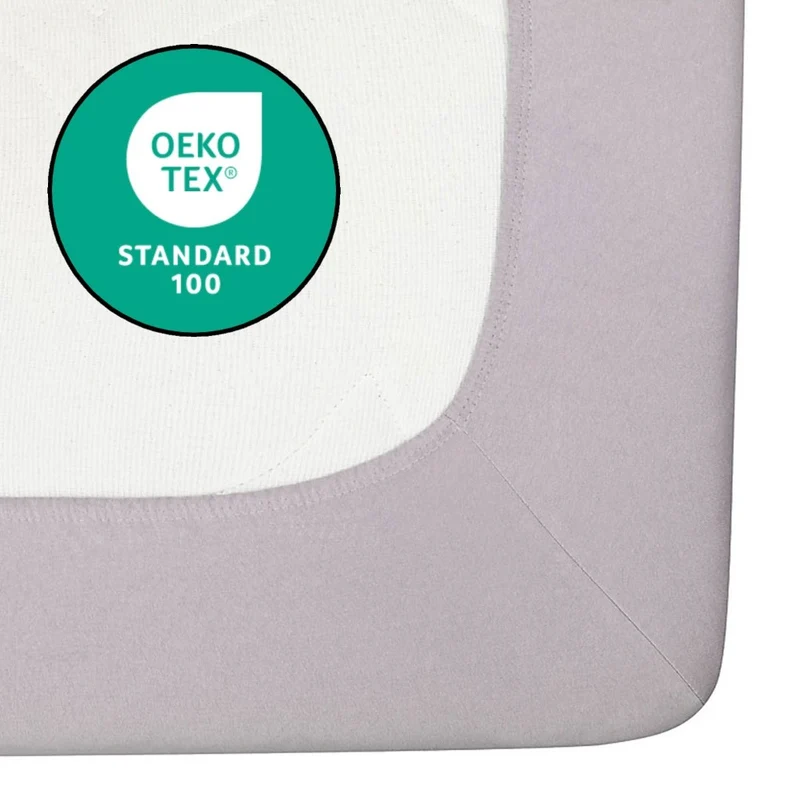 Topper Spannbettlaken Spannbetttuch Line green 160g/m² Jersey 120x200 - 120x220