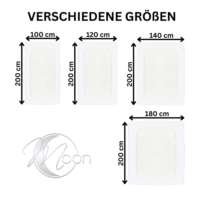 Topper Spannbettlaken Spannbetttuch Line green 160g/m² Jersey 90x200 - 100x220