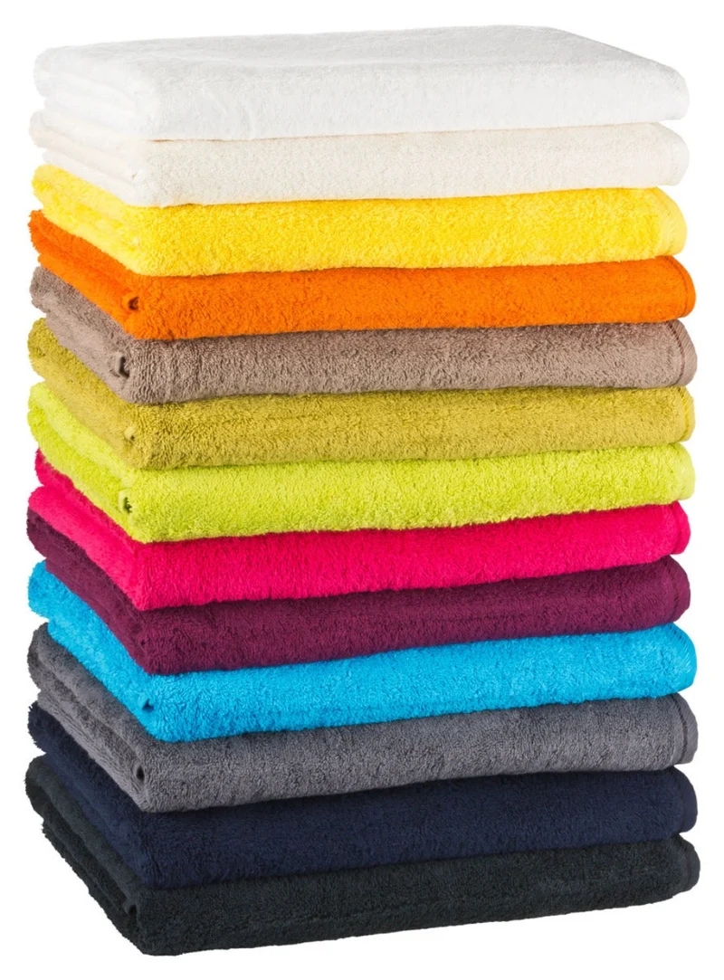 Duschtuch 70x140 Serie Profi-Star 500g/m² ohne Bordüre Floringo