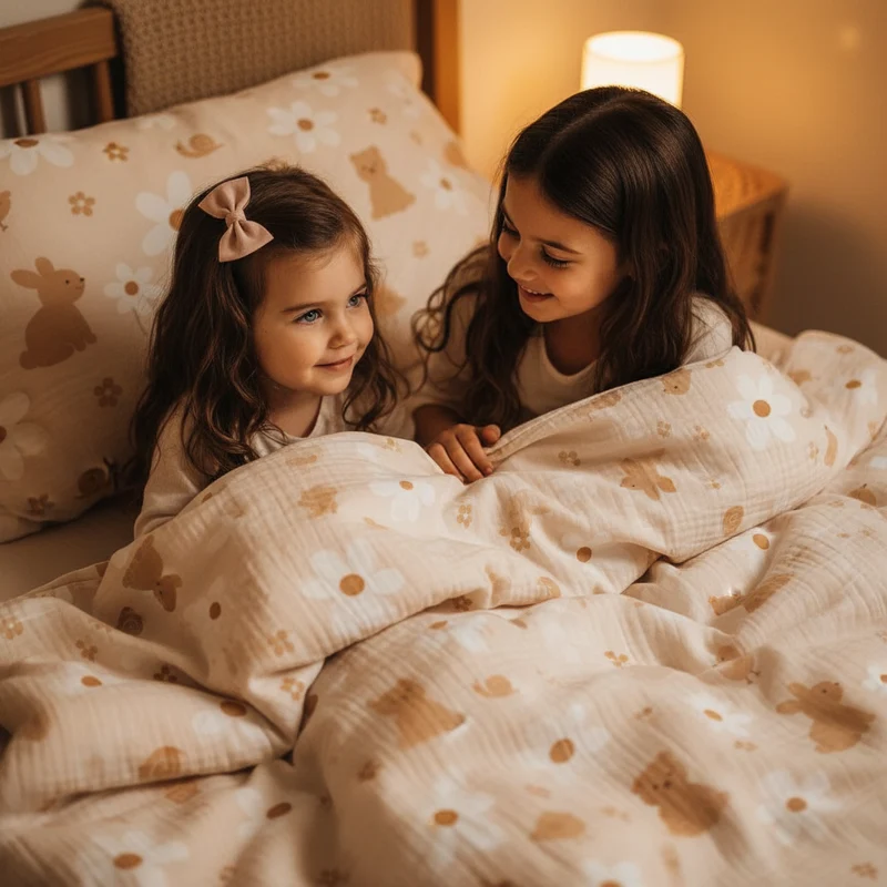 "Gänseblümchen" Premium Kinderbettwäsche