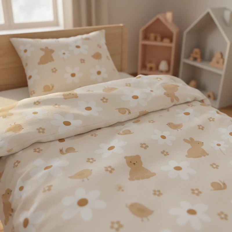 "Gänseblümchen" Premium Kinderbettwäsche