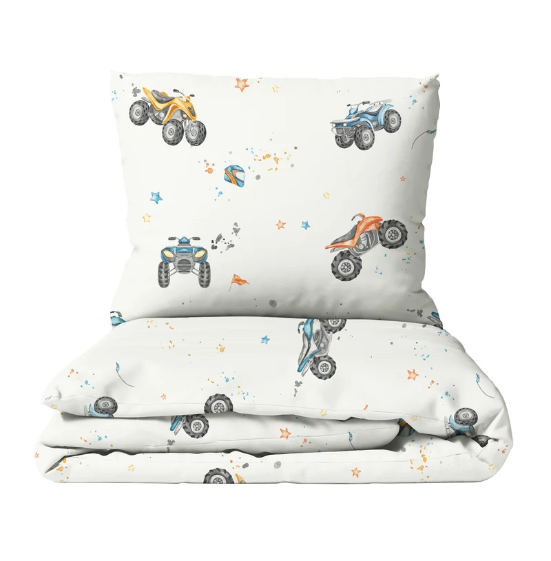 "Quads" Premium Kinderbettwäsche