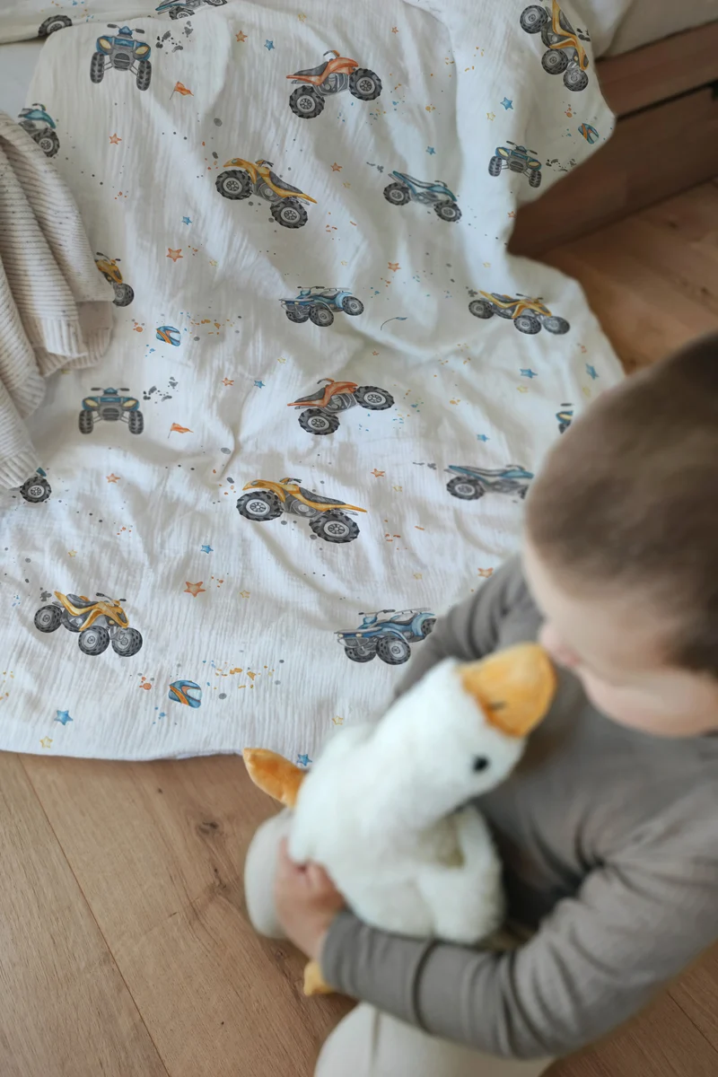"Quads" Premium Kinderbettwäsche
