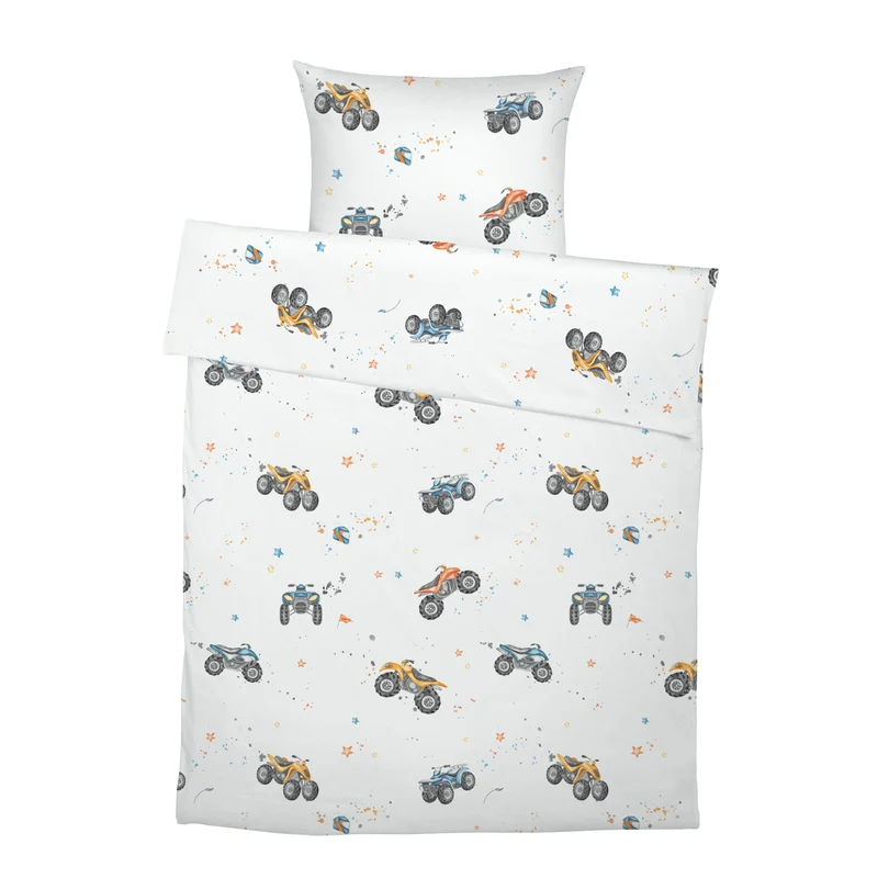 "Quads" Premium Kinderbettwäsche