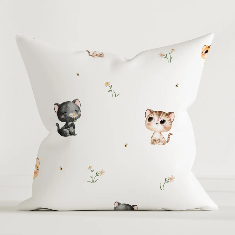 "Katzen" Premium Dekokissen