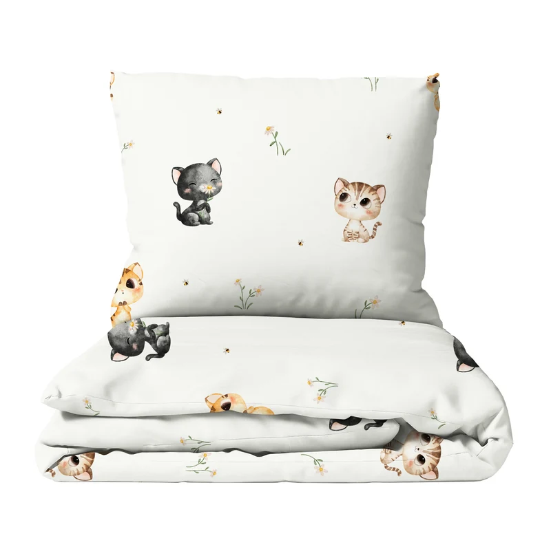 "Katzen" Premium Kinderbettwäsche
